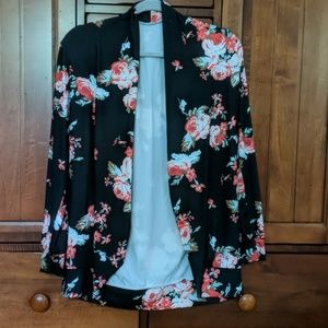Floral Cardigan size Small